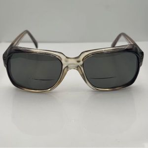 Vintage Bronco Gray Gradient Square Sunglasses Frames